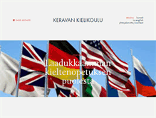 Tablet Screenshot of keravankielikoulu.com